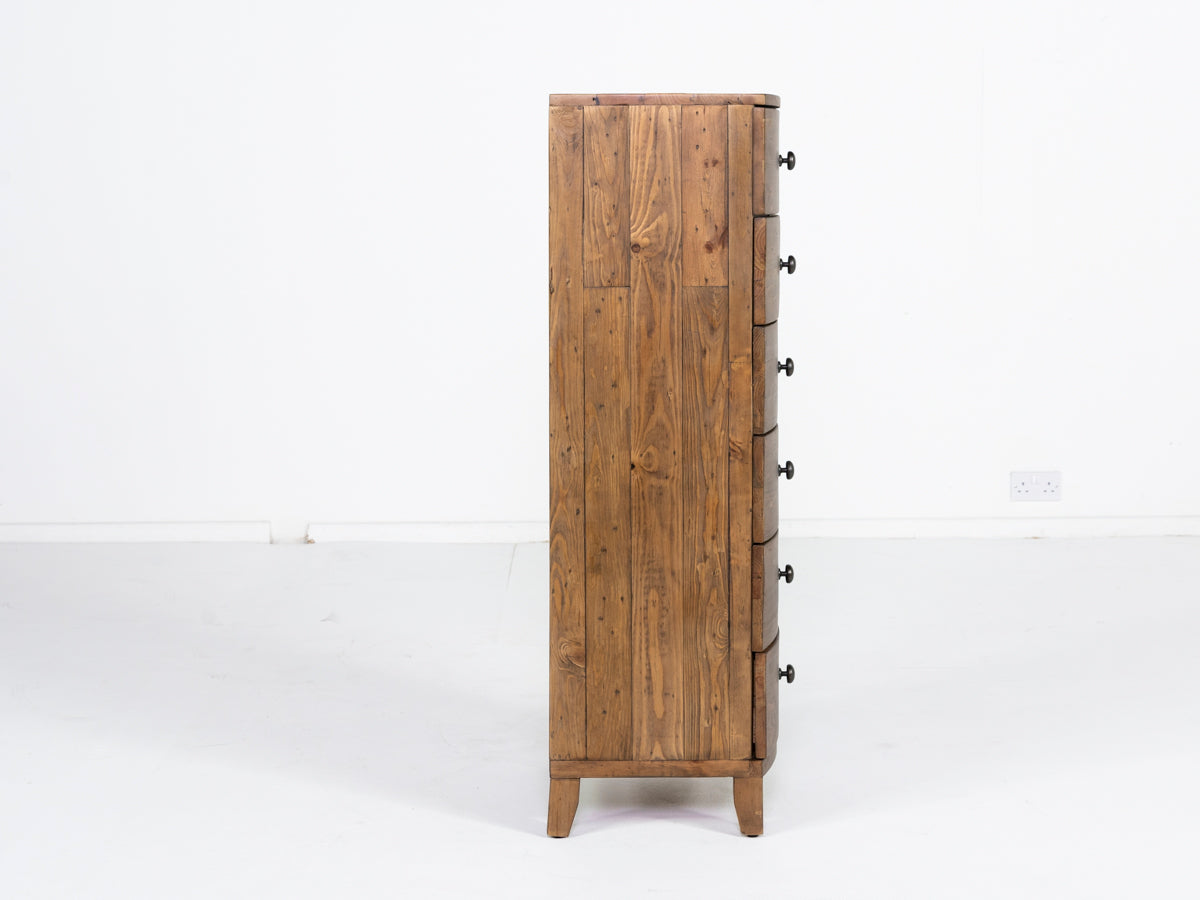 Commode haute Hawaii à 6 tiroirs