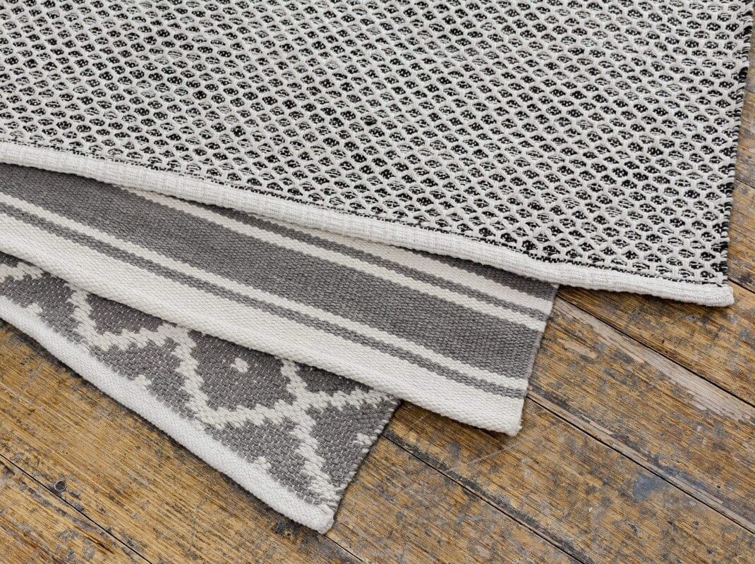 Tapis Juno à tissage diamant