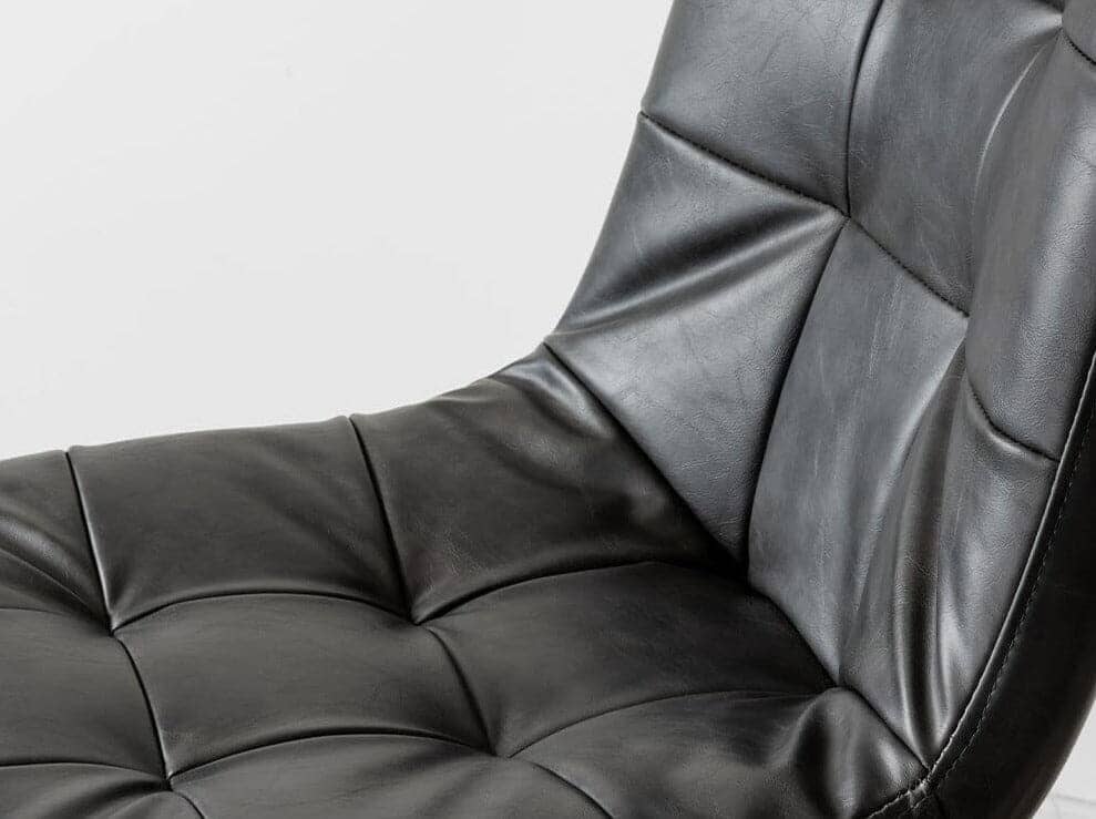 Ensemble de tabourets de bar Saturn noirs