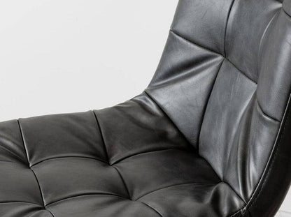 Ensemble de tabourets de bar Saturn noirs