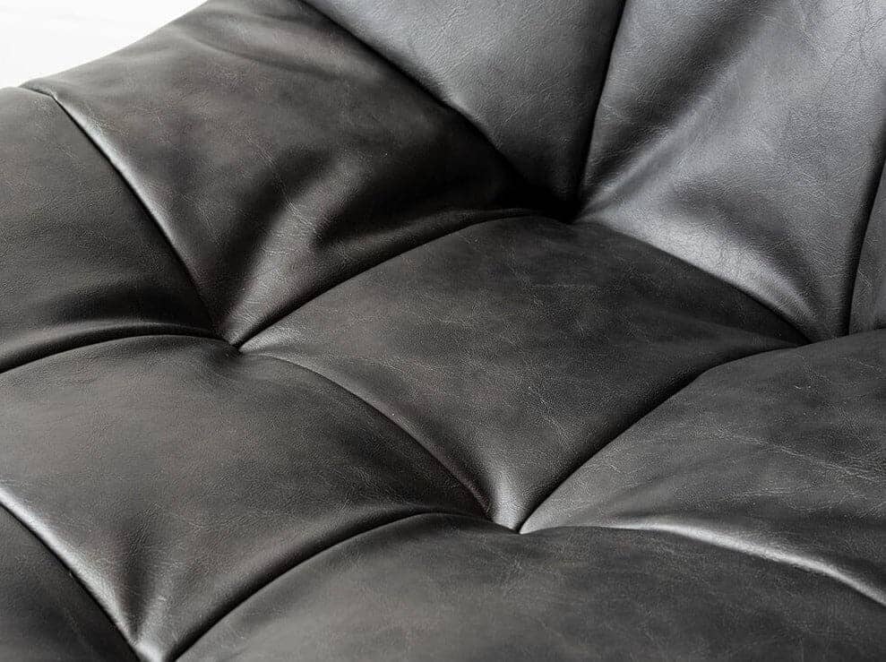 Ensemble de tabourets de bar Saturn noirs