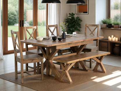 Table de salle à manger extensible Provence (140-180 cm)