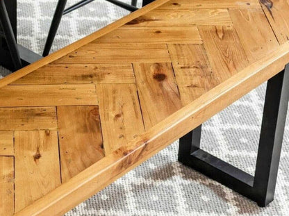 Table de salle à manger fixe Tulsa (135 cm) et chaises de salle à manger Bogart