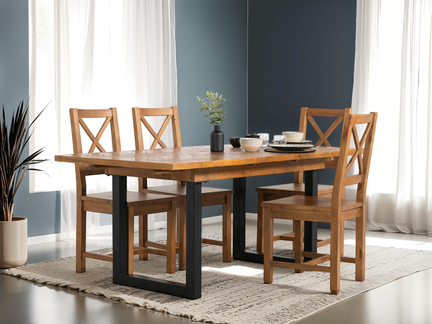 Table de salle à manger extensible Tulsa (180 cm - 240 cm)