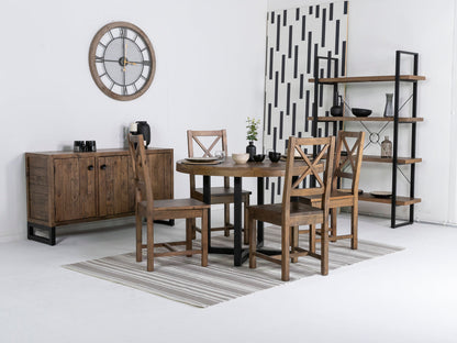 Table de salle à manger ronde Brooklyn 120 cm