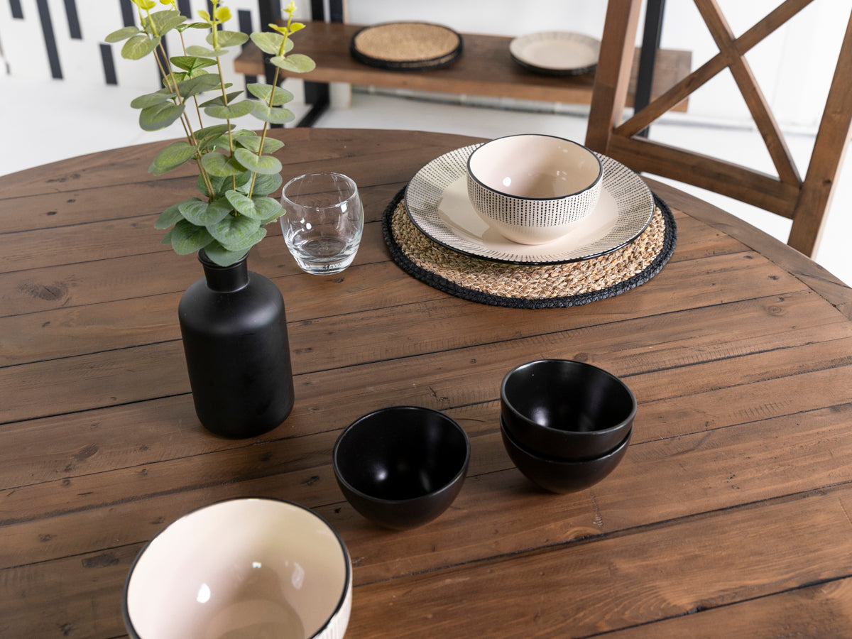 Table de salle à manger ronde Brooklyn 120 cm