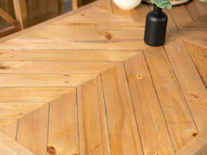 Table de salle à manger fixe Baltimore et chaise de salle à manger Alston - variante