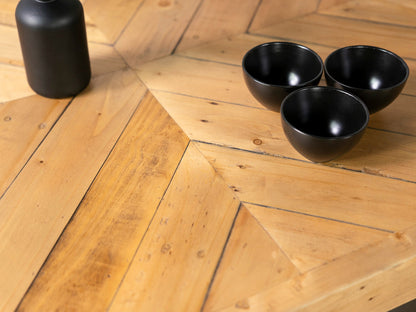 Table de salle à manger fixe Baltimore et chaise de salle à manger Alston - variante