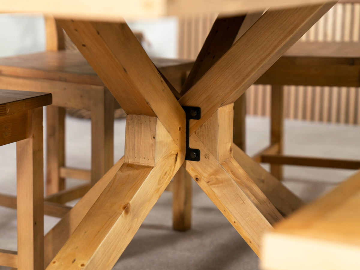 Table de salle à manger fixe Baltimore