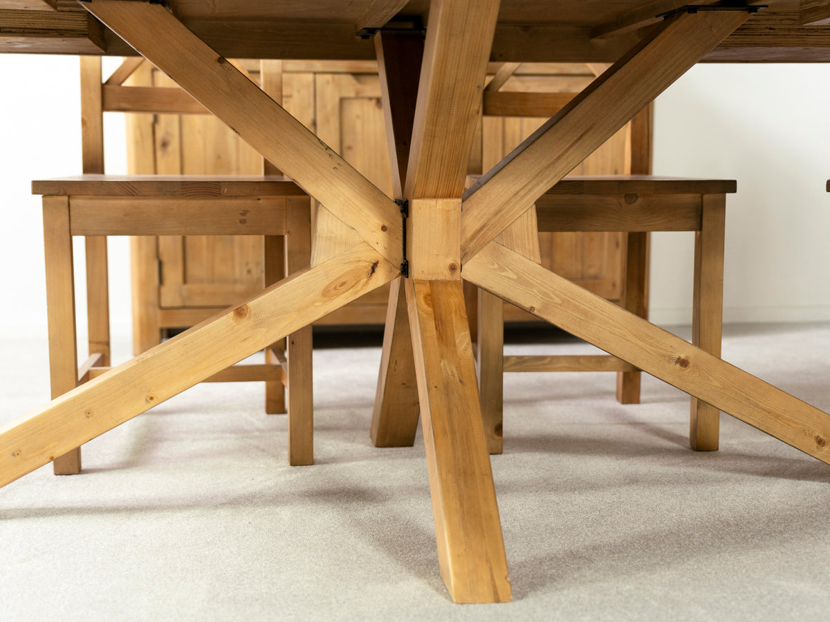 Table de salle à manger fixe Baltimore et chaise de salle à manger Alston - variante