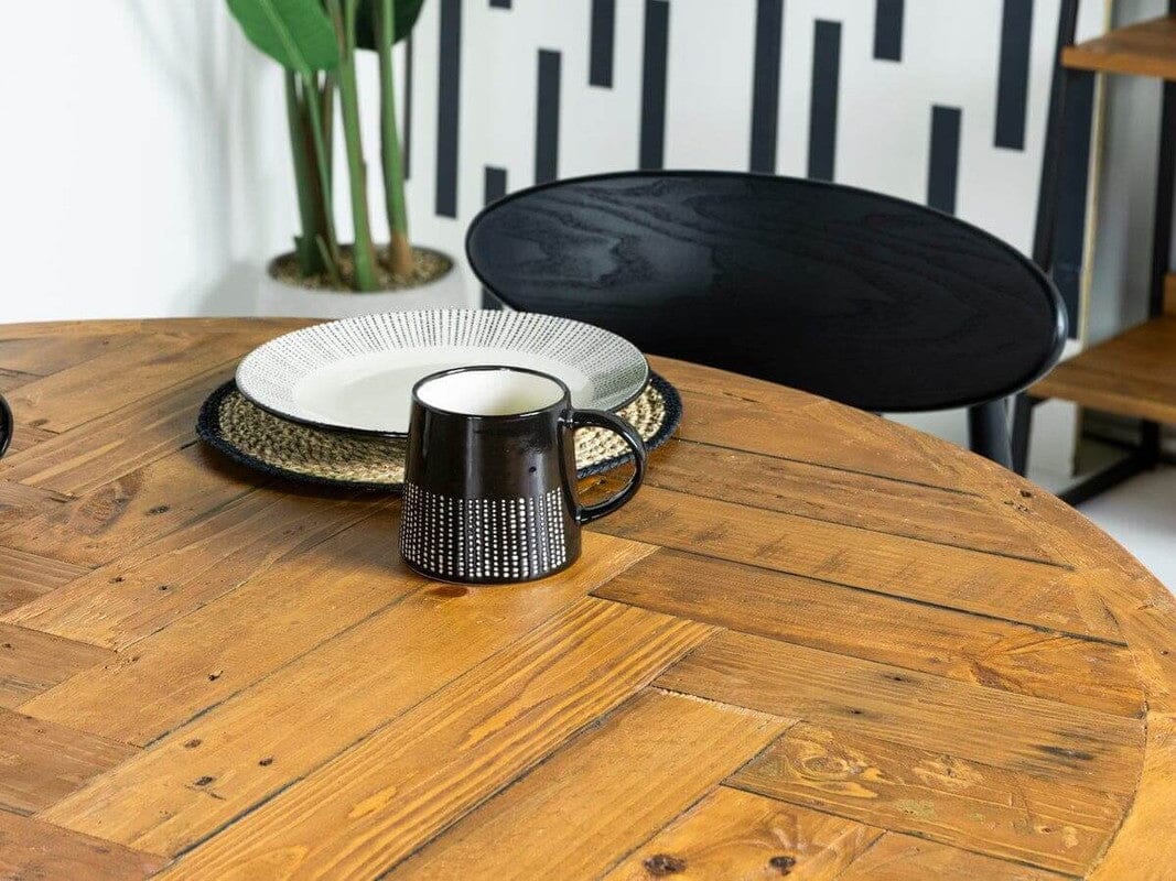 Table de salle à manger ronde Tulsa 120 cm