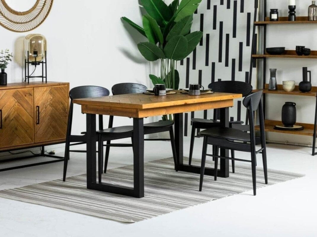 Table de salle à manger fixe Tulsa 135 cm