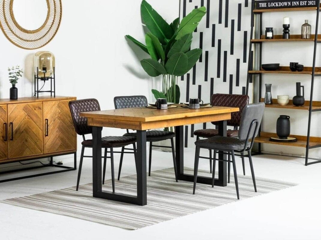 Table de salle à manger fixe Tulsa 135 cm