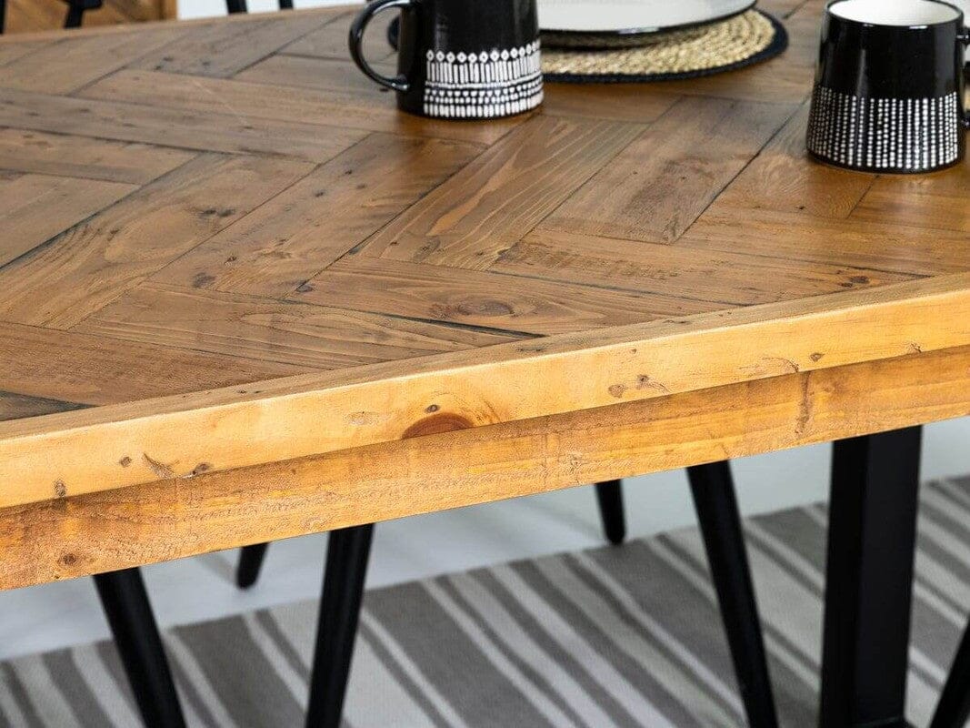 Table de salle à manger fixe Tulsa 135 cm