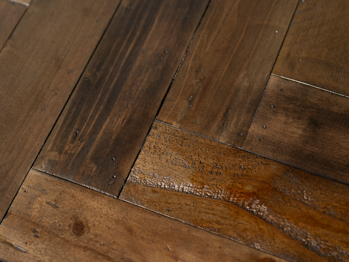 Table de salle à manger Tulsa Dark 180 cm à plateau fixe et chaise de salle à manger Alston