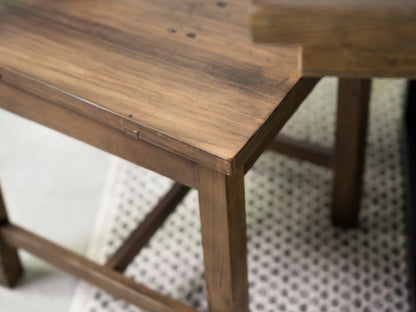 Chaises de salle à manger Tulsa à dossier croisé foncé (lot de 2)