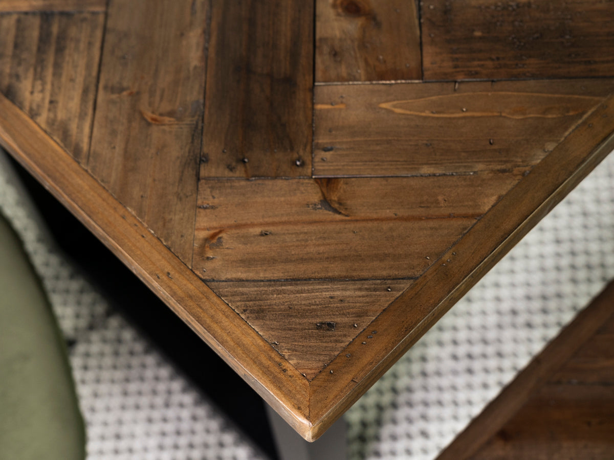 Table de salle à manger fixe Tulsa Dark 135 cm