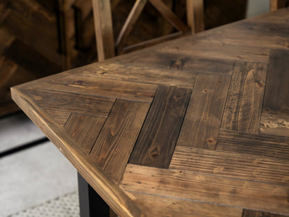 Table de salle à manger extensible Tulsa Dark (180 cm - 240 cm)