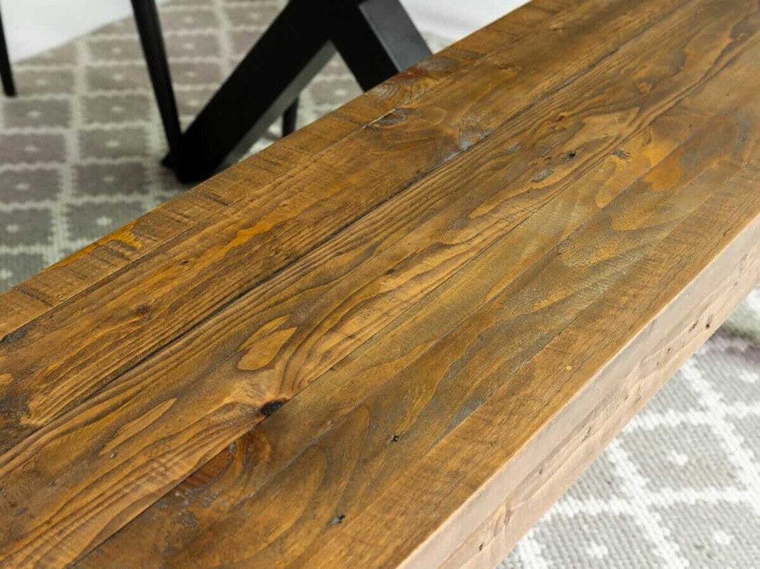 Table de salle à manger extensible Brooklyn à pieds croisés (180 cm - 240 cm) et chaises de salle à manger Alston