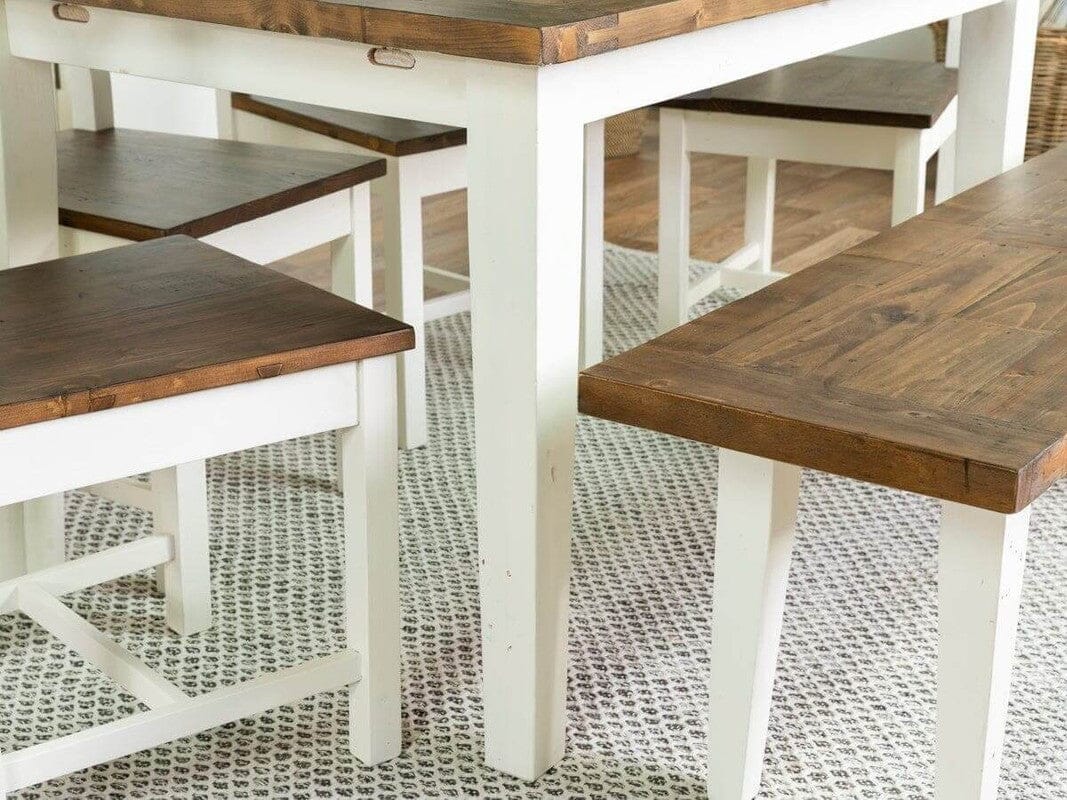 Chaise de salle à manger Devon à dossier croisé (lot de 2)