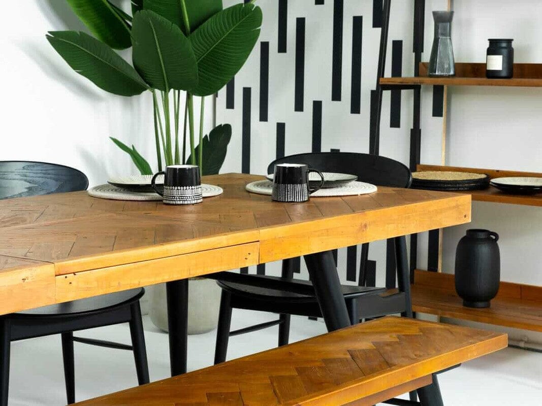 Banc en bois recyclé Mode