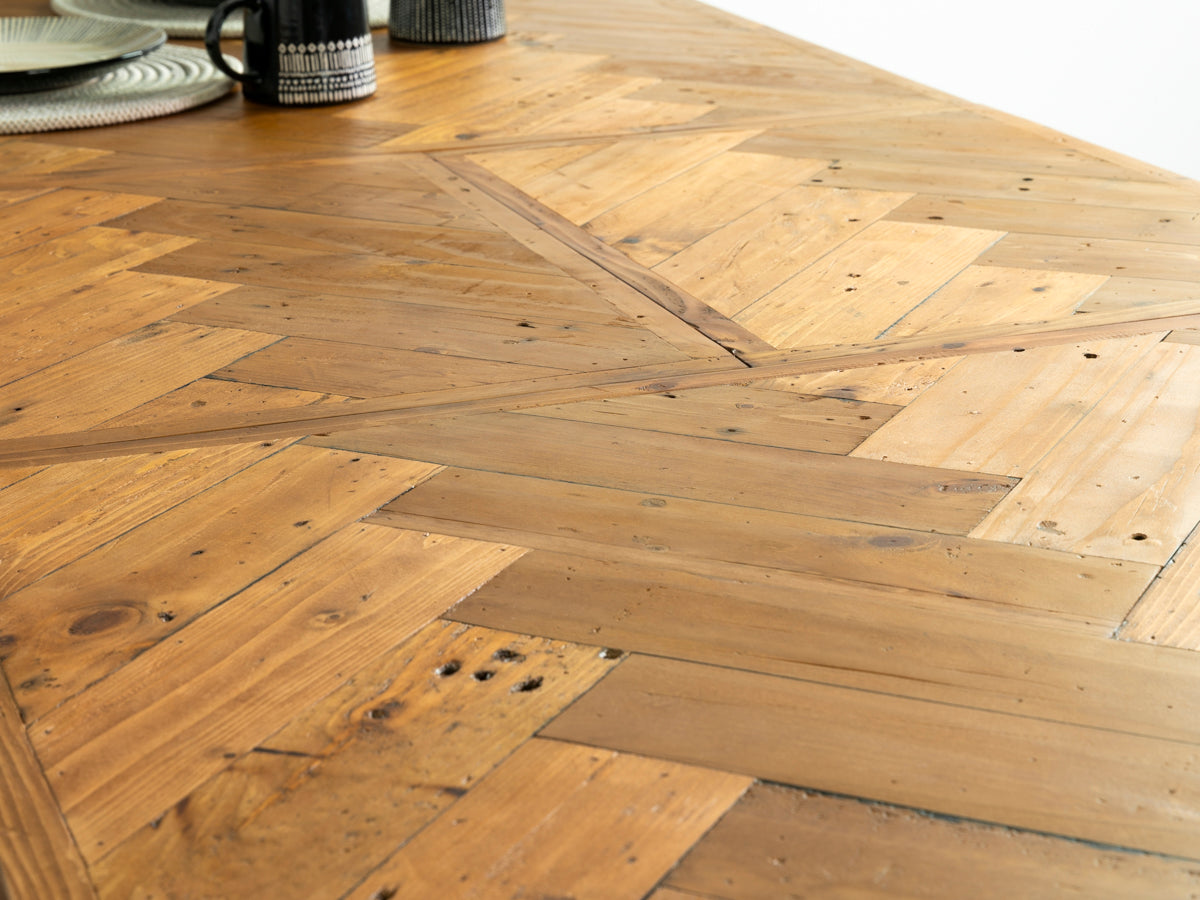 Table de salle à manger extensible Mode 140-180cm et chaises de salle à manger Gabo