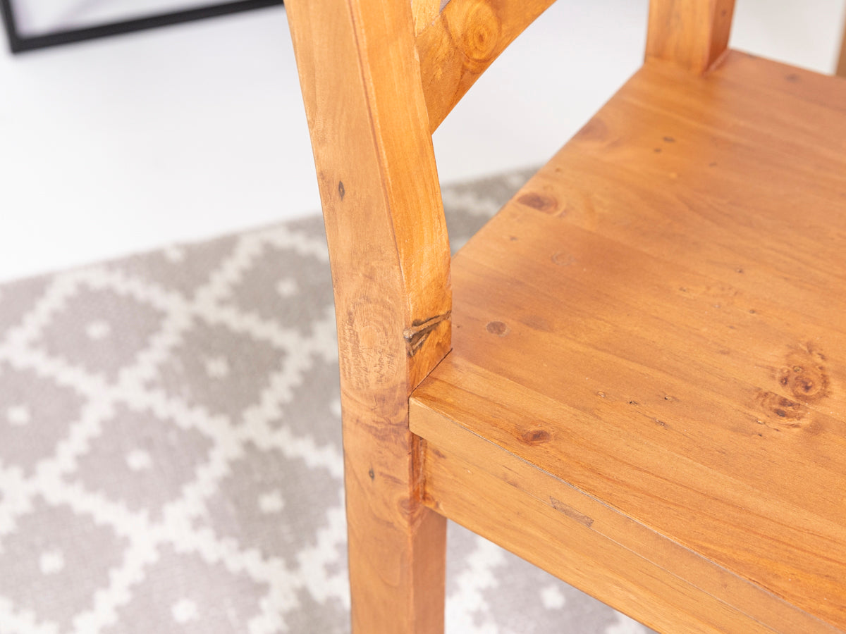 Chaise de salle à manger Tulsa à dossier croisé (lot de 2)