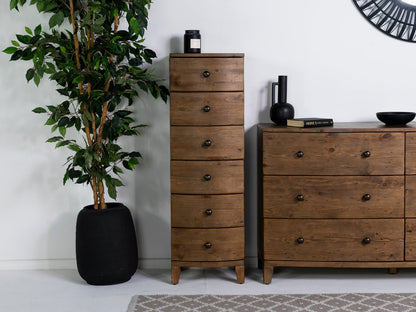 Commode haute Hawaii à 6 tiroirs