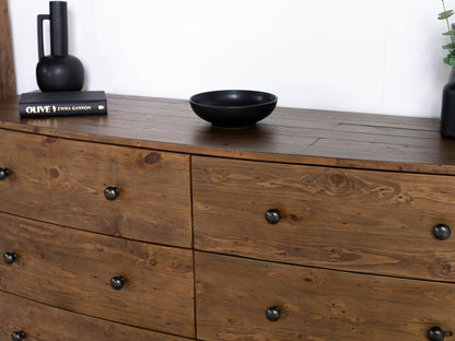 Commode large à 6 tiroirs Hawaii