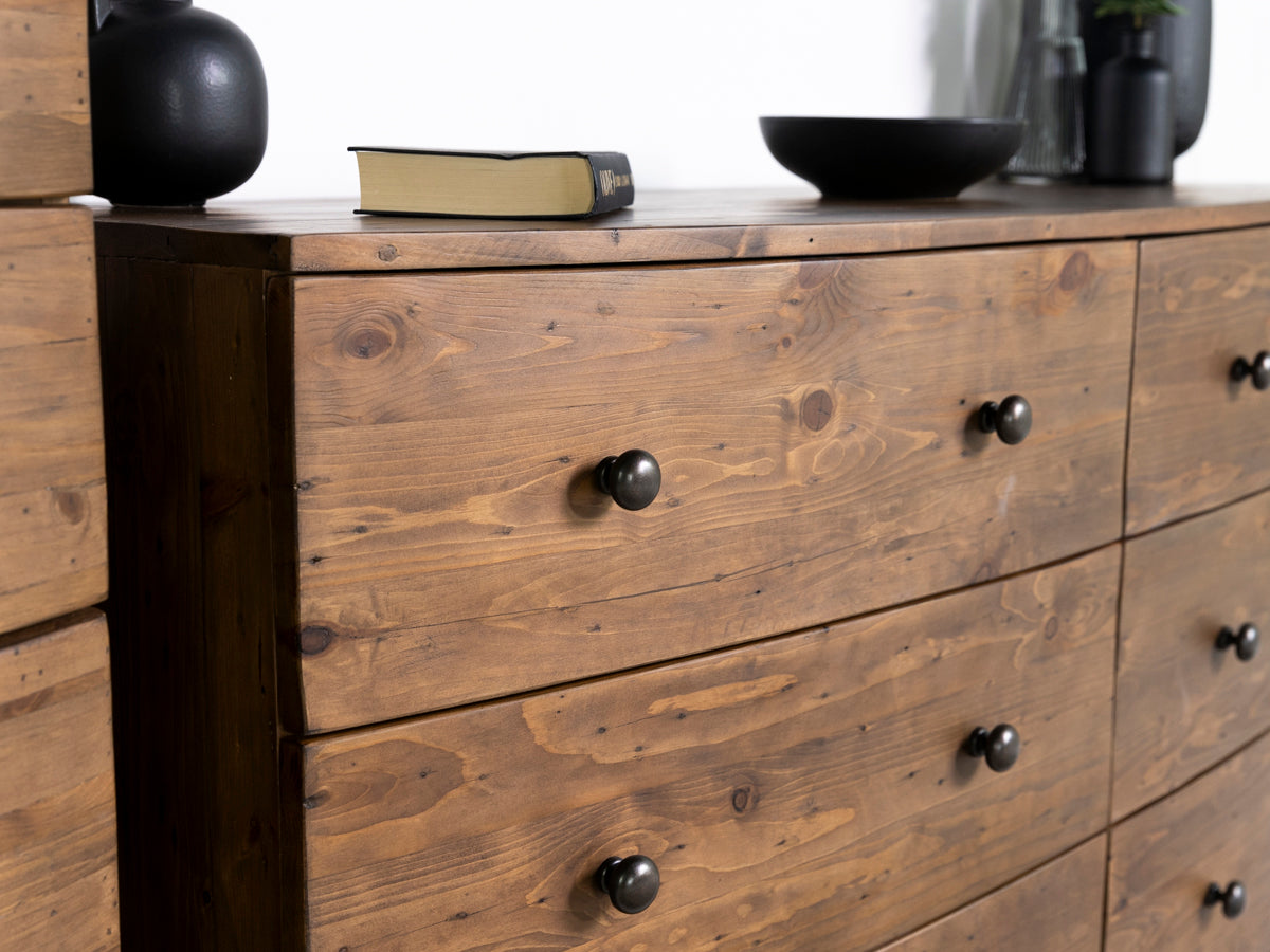 Commode large à 6 tiroirs Hawaii