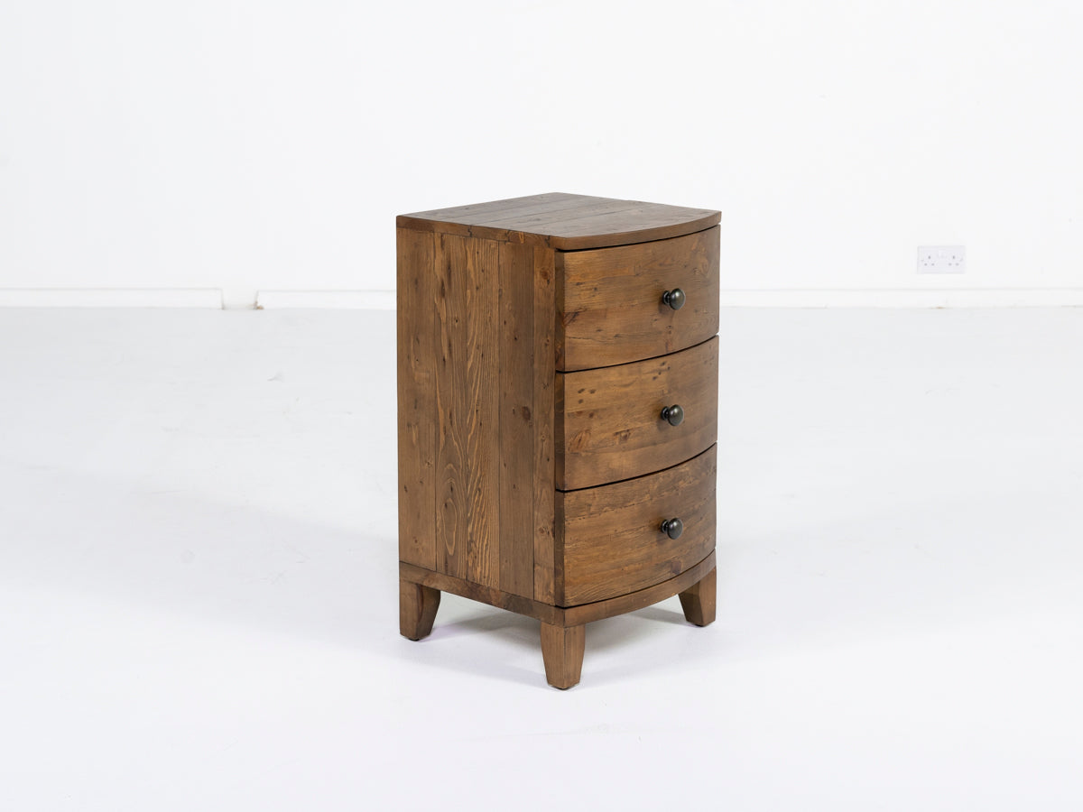 Table de chevet Hawaii à 3 tiroirs