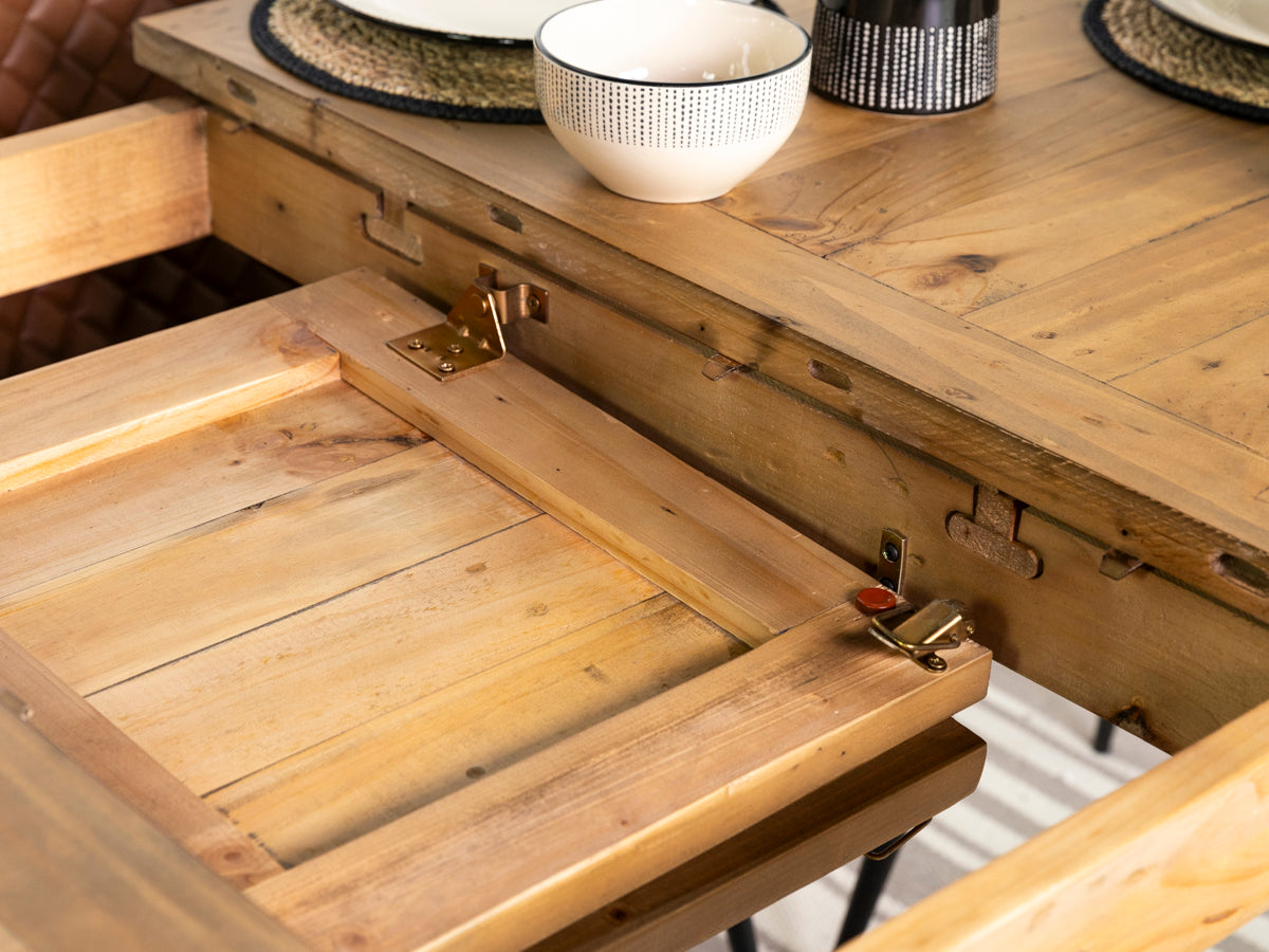 Table de salle à manger extensible Exeter (140 cm - 180 cm)