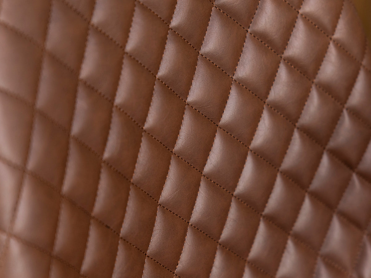 Table de salle à manger extensible Tulsa Dark (180 cm - 240 cm) et chaise de salle à manger Dallas Brown