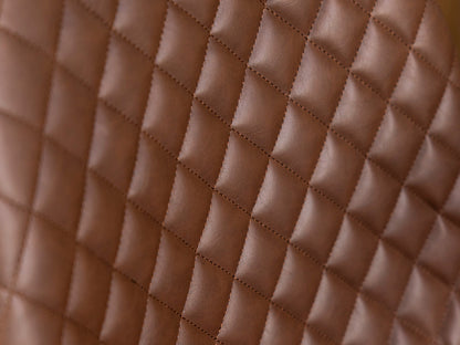 Table de salle à manger extensible Tulsa Dark (180 cm - 240 cm) et chaise de salle à manger Dallas Brown