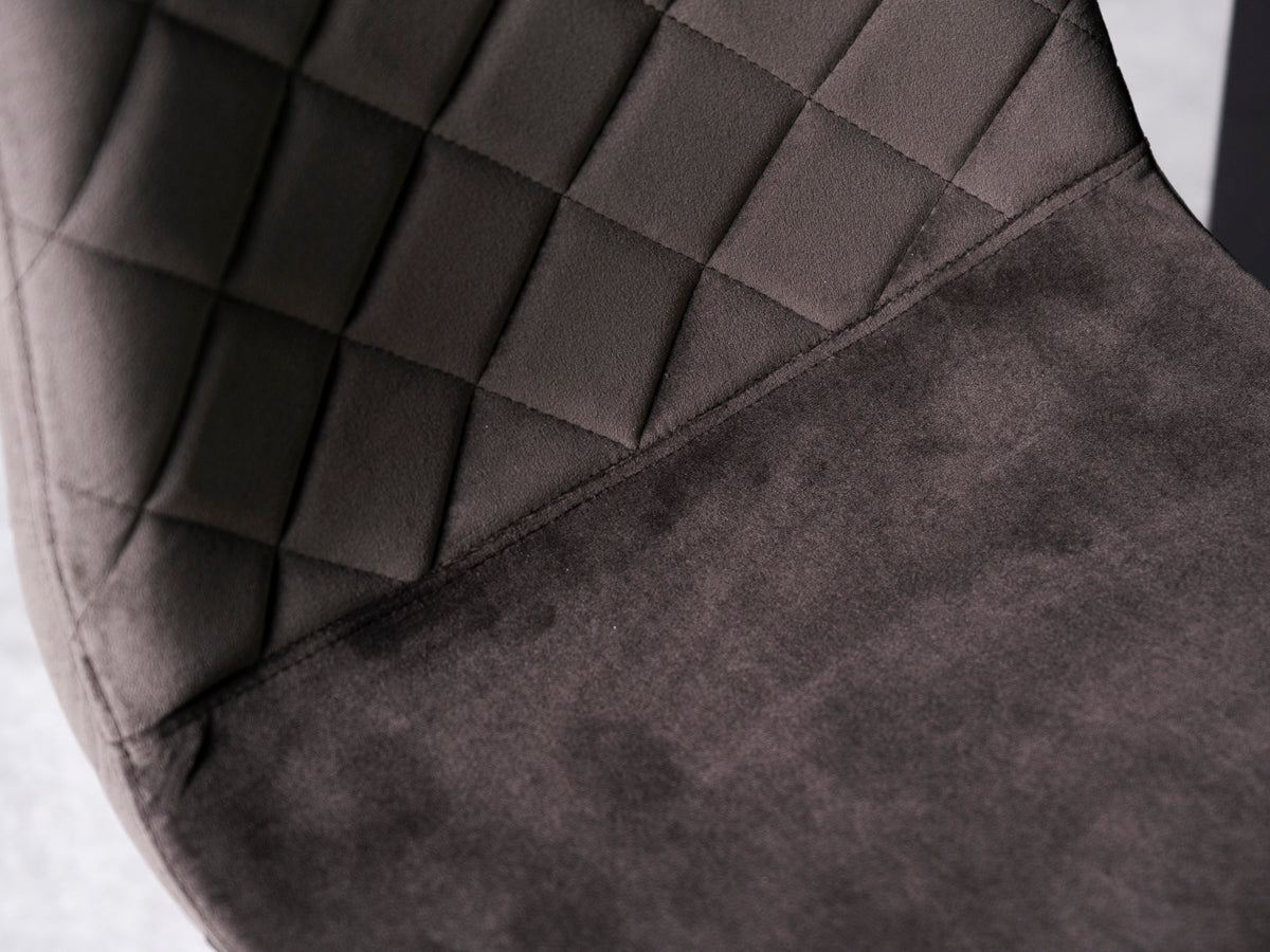 Ensemble de 2 chaises de salle à manger Alston grises