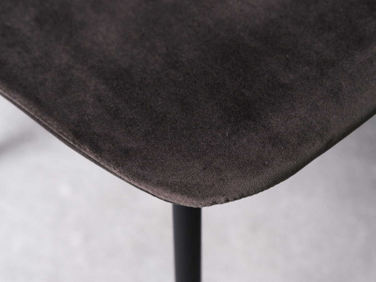 Ensemble de 2 chaises de salle à manger Alston grises