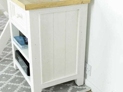 Classeur peint en gris tourterelle