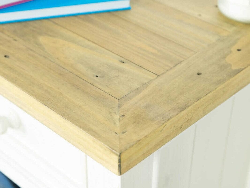 Classeur peint en gris tourterelle