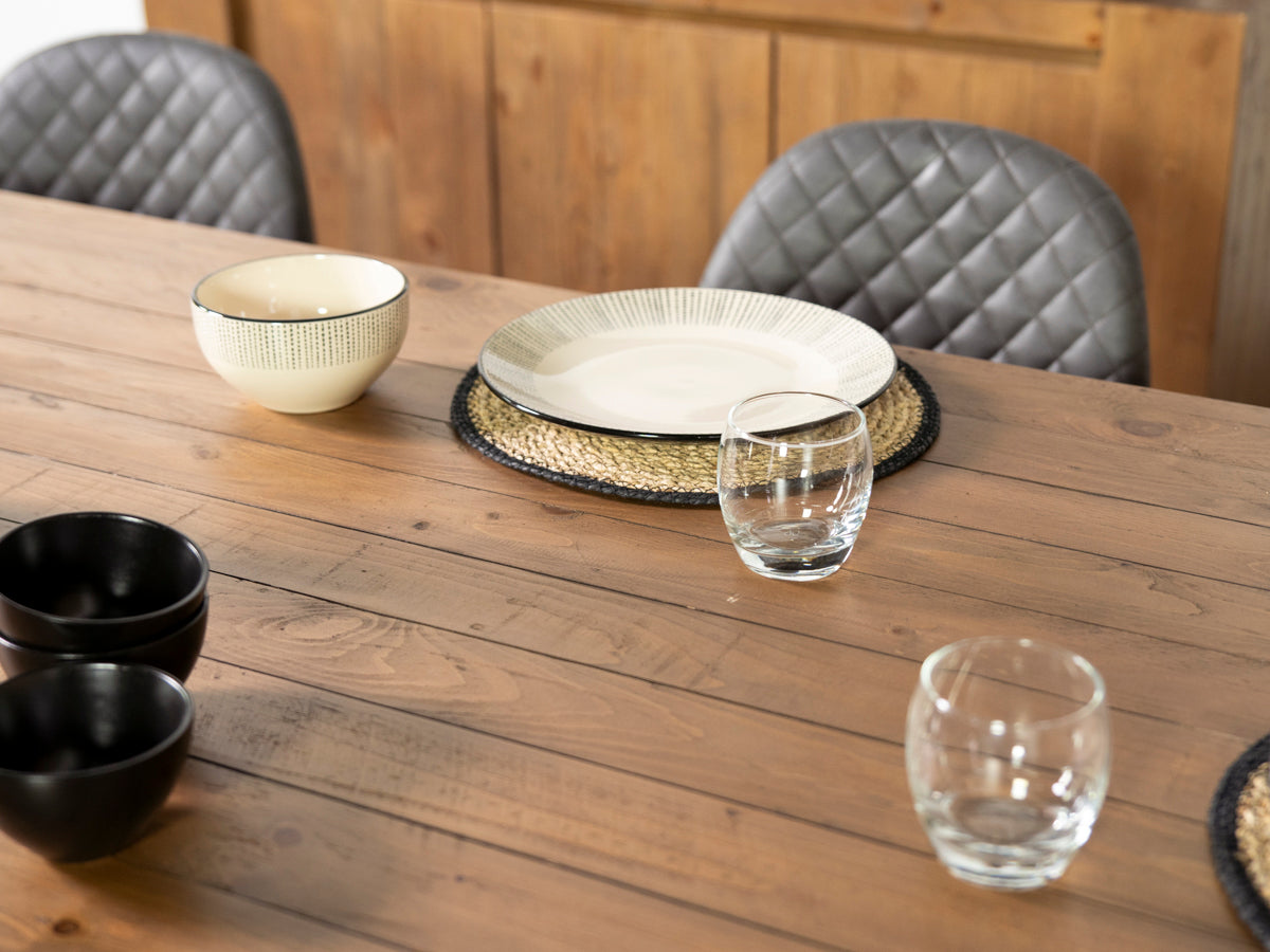 Table de salle à manger à plateau fixe Colorado