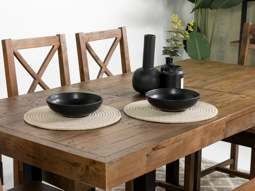 Table de salle à manger extensible Brooklyn