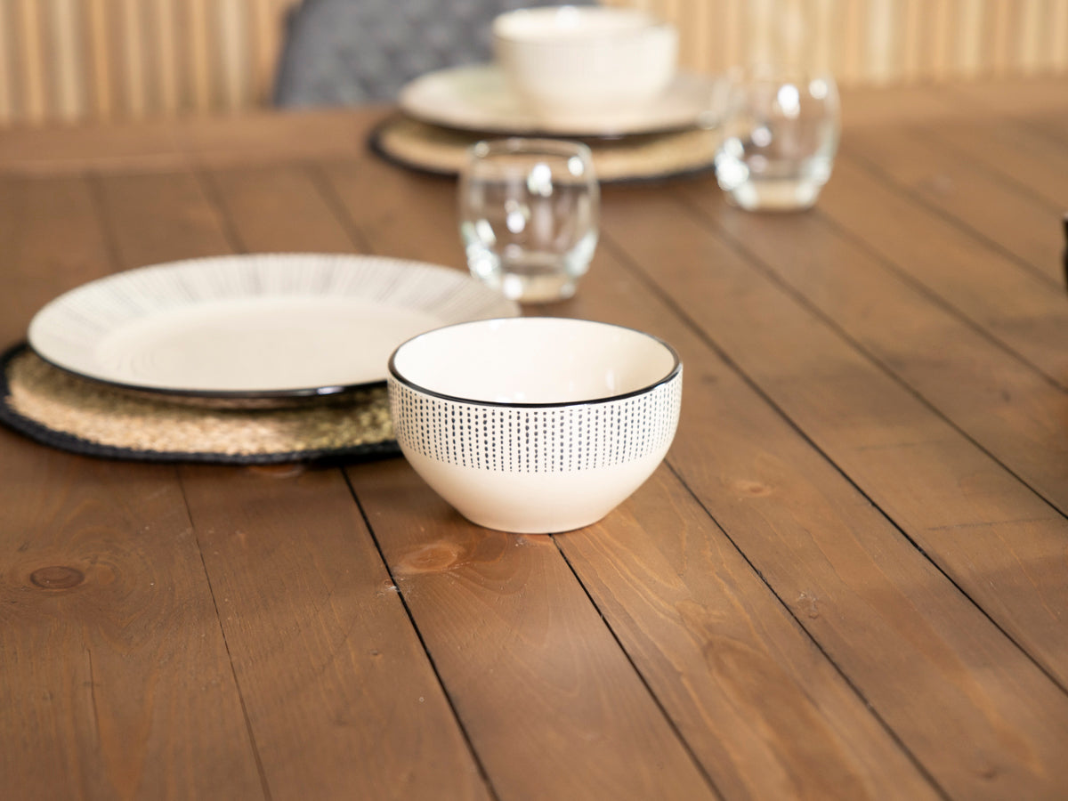 Table de salle à manger à plateau fixe Colorado