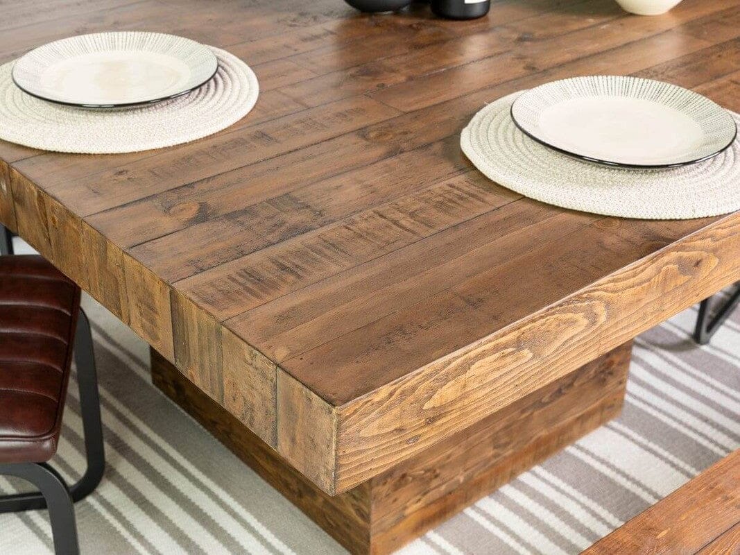 Table de salle à manger carrée Melrose 150 cm