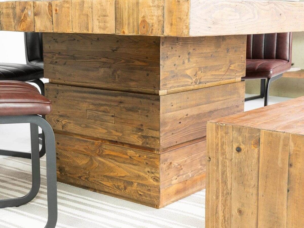 Table de salle à manger carrée Melrose 150 cm