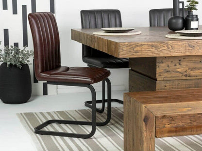 Table de salle à manger carrée Melrose 150 cm