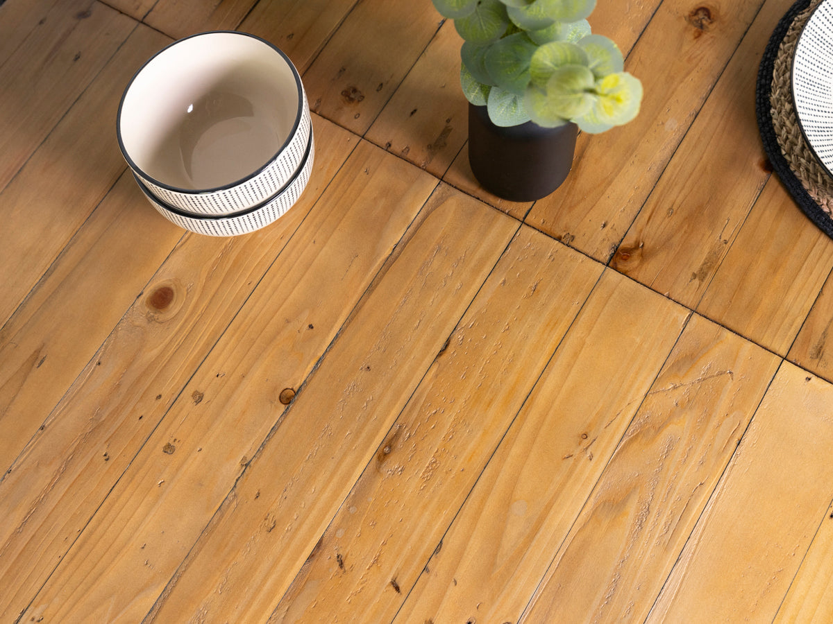 Table de salle à manger extensible Brooklyn Light à pieds croisés (140 cm - 180 cm)