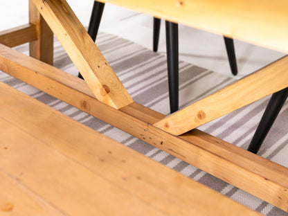 Table de salle à manger extensible Como (180 cm - 240 cm) et chaises de salle à manger marron Grainger