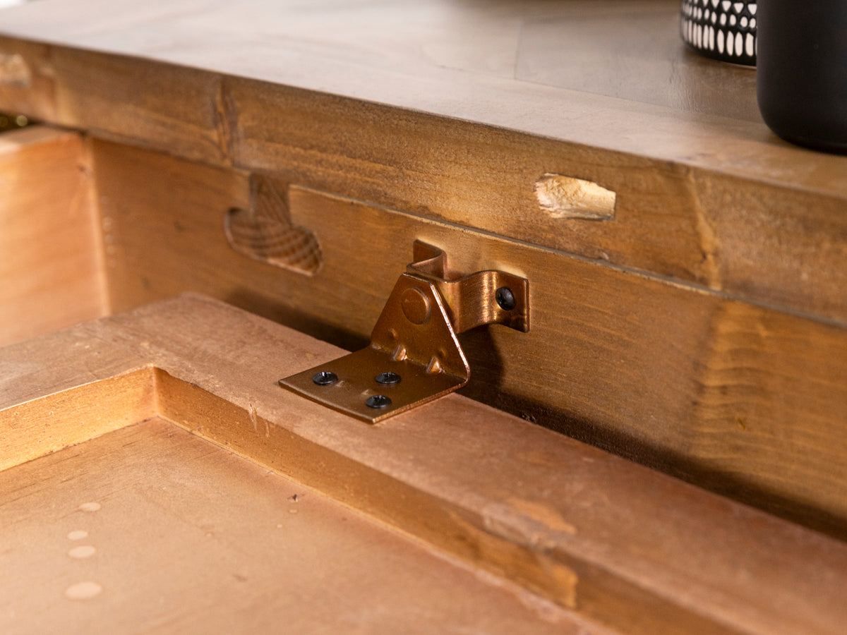 Table de salle à manger extensible Como (140 cm - 180 cm) et chaises de salle à manger marron auburn