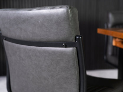 Table de salle à manger extensible Brooklyn Light (180 cm - 240 cm) et chaise de salle à manger gris auburn