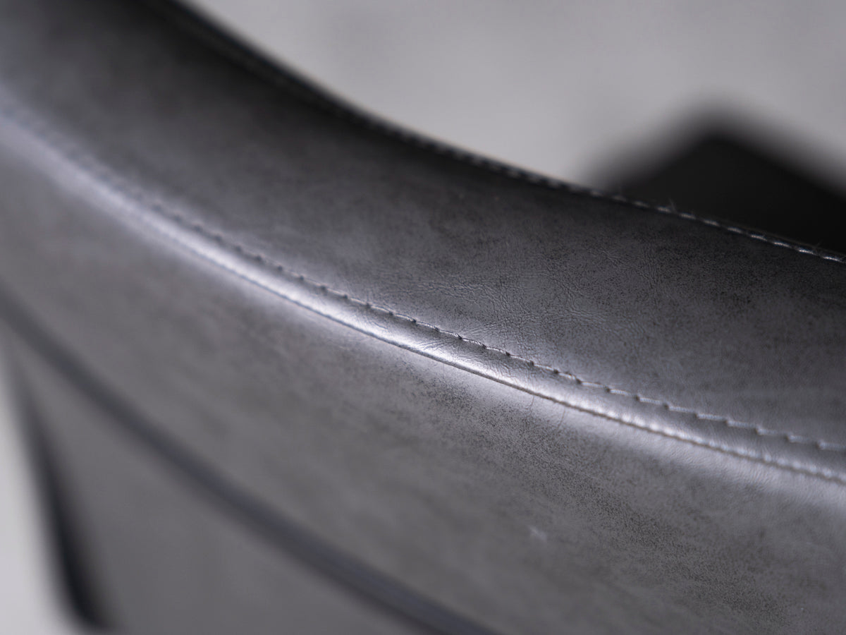 Ensemble de 2 chaises de salle à manger gris auburn