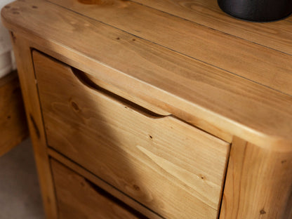 Table de chevet Exeter à 2 tiroirs